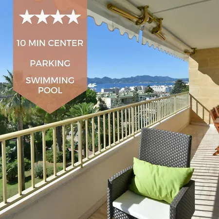 Close To Downtown Swimming Pool And Sea View Lejlighed Cannes